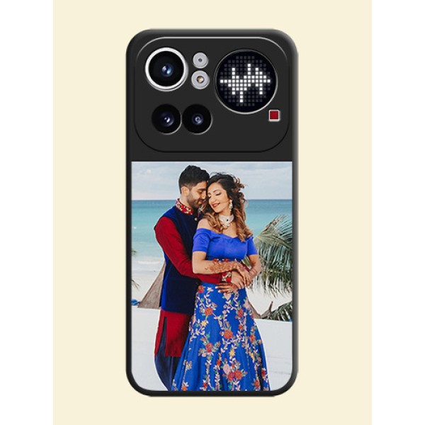 Image Upload With Space Black Color On Custom Soft Matte Mobile Back Cover - Nothing Phone 4A Pro 5G Image Upload With Space Black Color On Custom Soft Matte Mobile Back Cover - Nothing Phone 4A Pro 5G