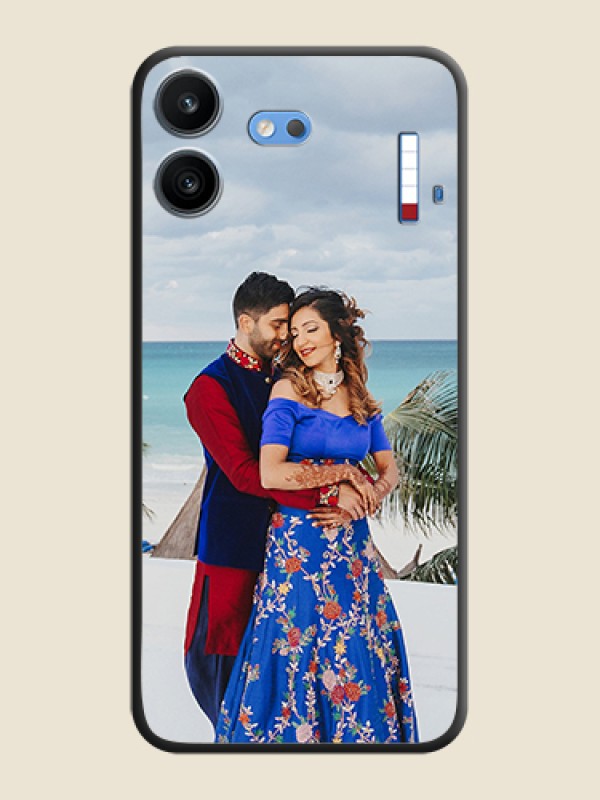 Full Single Pic Upload On Space Black Custom Soft Matte Mobile Back Cover - Nothing Phone 4b 5G