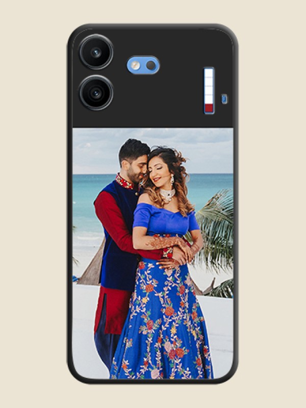 Image Upload With Space Black Color On Custom Soft Matte Mobile Back Cover - Nothing Phone 4b 5G