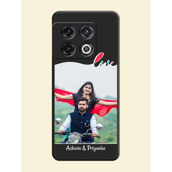 Fall in Love Pattern with Picture on Photo on Space Black Soft Matte Mobile Case - OnePlus 10 Pro 5G Fall in Love Pattern with Picture on Photo on Space Black Soft Matte Mobile Case - OnePlus 10 Pro 5G
