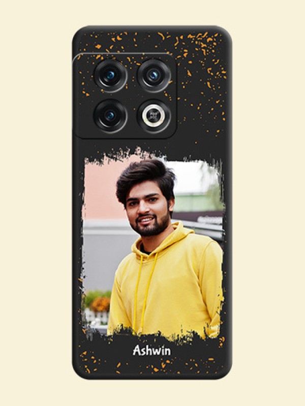 Spray Free Design on Photo on Space Black Soft Matte Phone Cover - OnePlus 10 Pro 5G