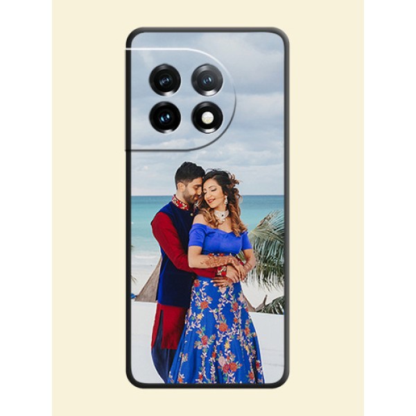 Full Single Pic Upload On Space Black Personalized Soft Matte Phone Covers -Oneplus 11 5G Full Single Pic Upload On Space Black Personalized Soft Matte Phone Covers -Oneplus 11 5G