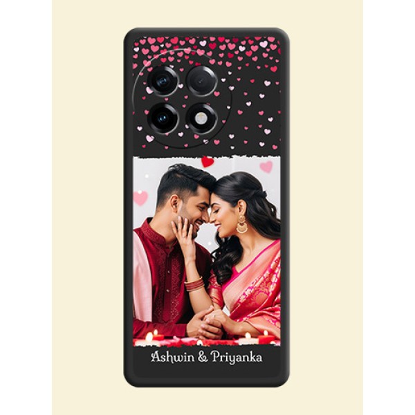 Fall in Love with Your Partner  on Photo on Space Black Soft Matte Phone Cover - OnePlus 11R 5G