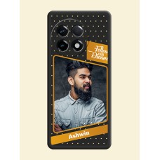 Follow Your Dreams with White Dots on Space Black Custom Soft Matte Phone Cases - OnePlus 11R 5G