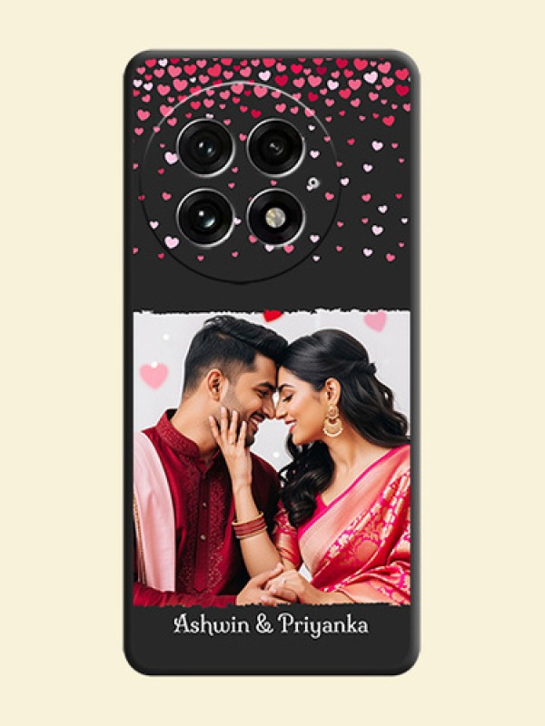 Fall in Love with Your Partner on Photo On Space Black Custom Soft Matte Mobile Back Cover - OnePlus 13 5G