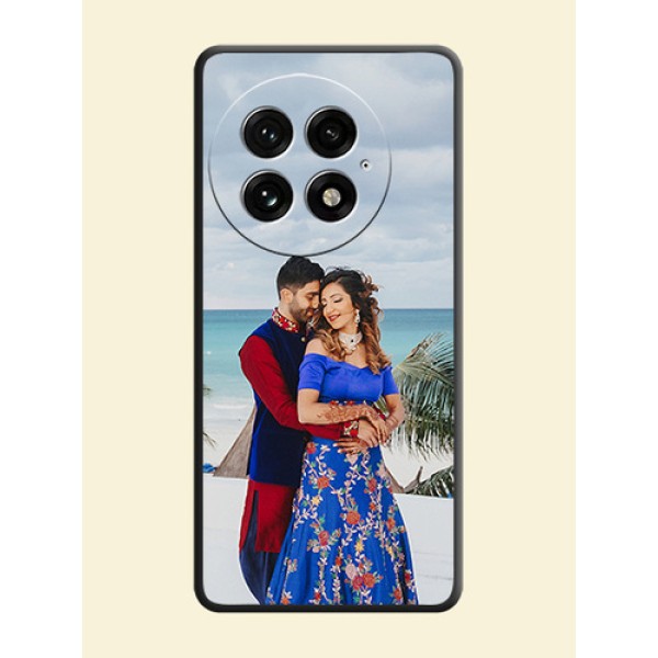 Full Single Pic Upload On Space Black Custom Soft Matte Mobile Back Cover - OnePlus 13 5G Full Single Pic Upload On Space Black Custom Soft Matte Mobile Back Cover - OnePlus 13 5G