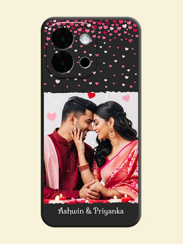 Fall in Love with Your Partner on Photo On Space Black Custom Soft Matte Mobile Back Cover - OnePlus 13s 5G