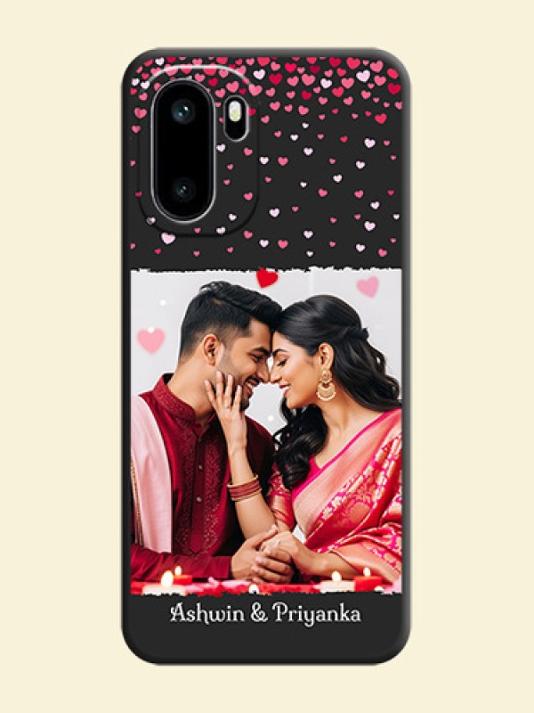 Fall in Love with Your Partner on Photo On Space Black Custom Soft Matte Mobile Back Cover - OnePlus 15R 5G