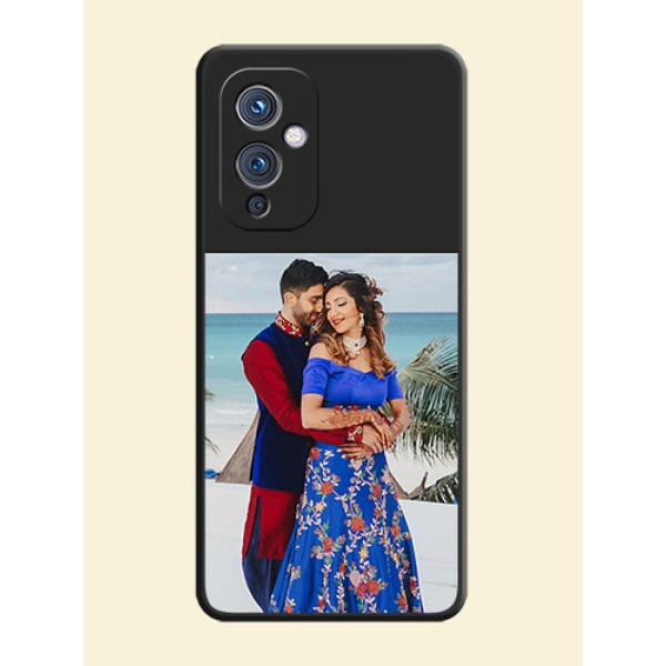 Image Upload With Space Black Color On Custom Soft Matte Mobile Back Cover - OnePlus 9 5G Image Upload With Space Black Color On Custom Soft Matte Mobile Back Cover - OnePlus 9 5G
