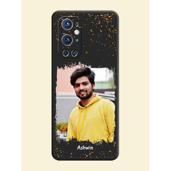 Spray Free Design on Photo on Space Black Soft Matte Phone Cover - Oneplus 9 Pro 5G Spray Free Design on Photo on Space Black Soft Matte Phone Cover - Oneplus 9 Pro 5G