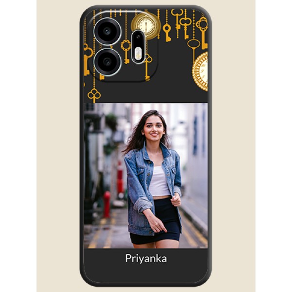 Decorative Design with Text On Space Black Custom Soft Matte Mobile Back Cover - OnePlus N6 5G Decorative Design with Text On Space Black Custom Soft Matte Mobile Back Cover - OnePlus N6 5G