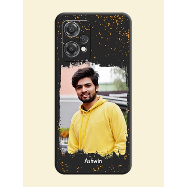 Spray Free Design on Photo on Space Black Soft Matte Phone Cover - OnePlus Nord CE 2 Lite 5G Spray Free Design on Photo on Space Black Soft Matte Phone Cover - OnePlus Nord CE 2 Lite 5G