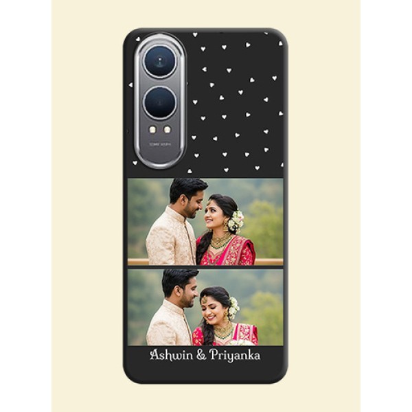 Miniature Love Symbols with Name On Space Black Custom Soft Matte Mobile Back Cover - OnePlus Nord CE 4 Lite 5G Miniature Love Symbols with Name On Space Black Custom Soft Matte Mobile Back Cover - OnePlus Nord CE 4 Lite 5G