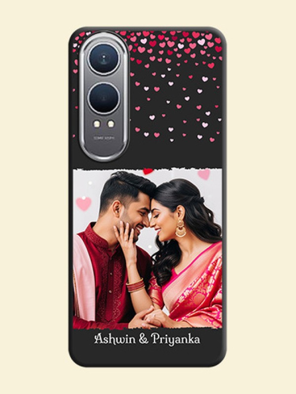 Fall in Love with Your Partner on Photo On Space Black Custom Soft Matte Mobile Back Cover - OnePlus Nord CE 4 Lite 5G
