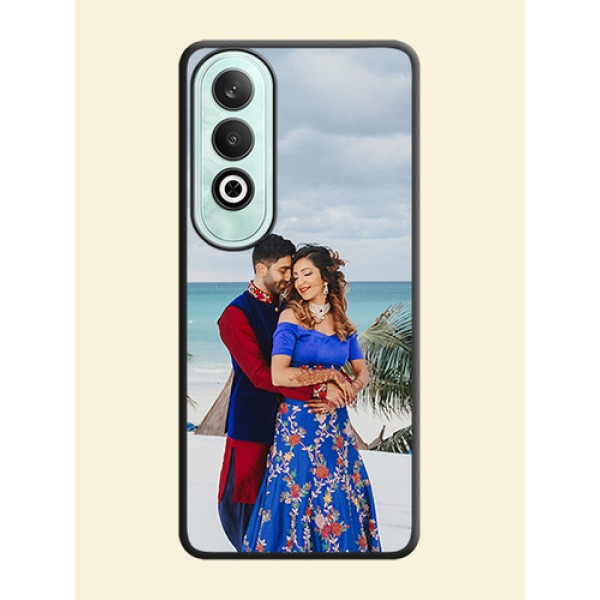 Full Single Pic Upload On Space Black Personalized Soft Matte Phone Covers - OnePlus Nord CE 4 Full Single Pic Upload On Space Black Personalized Soft Matte Phone Covers - OnePlus Nord CE 4