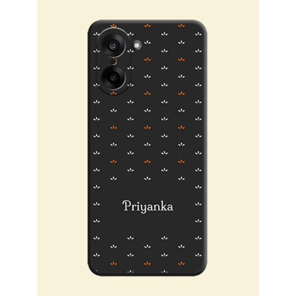 Simple Pattern With Custom Text On Space Black Custom Soft Matte Mobile Back Cover - OnePlus Nord CE 5 5G Simple Pattern With Custom Text On Space Black Custom Soft Matte Mobile Back Cover - OnePlus Nord CE 5 5G