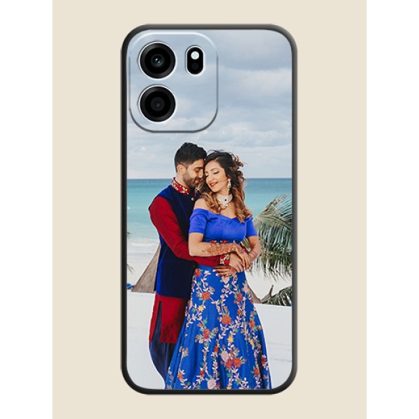 Full Single Pic Upload On Space Black Custom Soft Matte Mobile Back Cover - Oneplus Nord CE 6 5G Full Single Pic Upload On Space Black Custom Soft Matte Mobile Back Cover - Oneplus Nord CE 6 5G