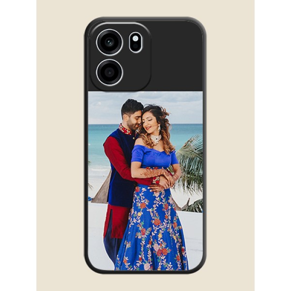 Image Upload With Space Black Color On Custom Soft Matte Mobile Back Cover - Oneplus Nord CE 6 5G Image Upload With Space Black Color On Custom Soft Matte Mobile Back Cover - Oneplus Nord CE 6 5G