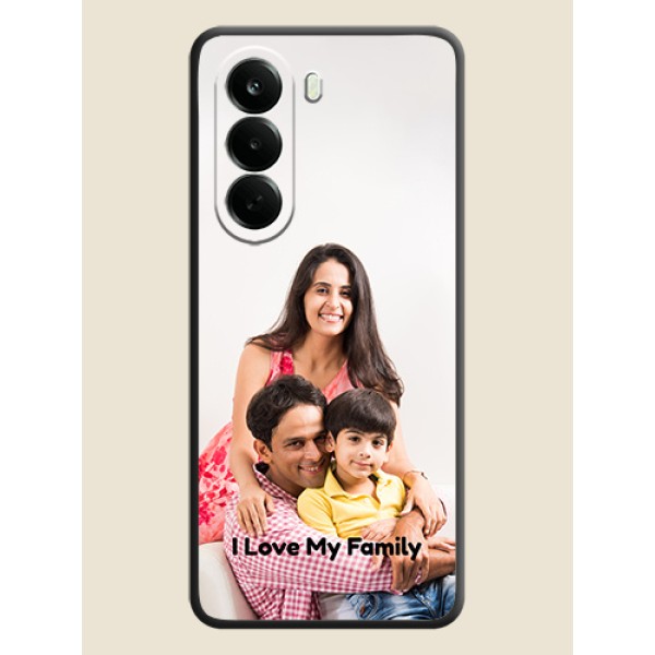 Full Single Pic Upload With Text On Space Black Custom Soft Matte Mobile Back Cover - Oneplus Nord CE 6 Lite 5G Full Single Pic Upload With Text On Space Black Custom Soft Matte Mobile Back Cover - Oneplus Nord CE 6 Lite 5G