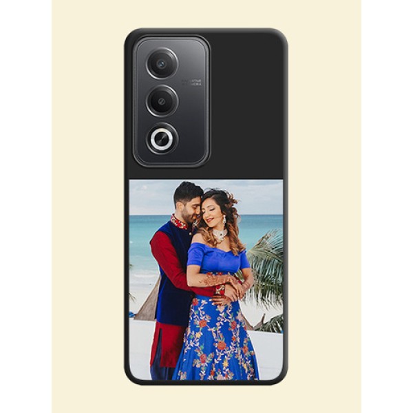 Image Upload With Space Black Color On Custom Soft Matte Mobile Back Cover - Oppo A3 Pro 5G Image Upload With Space Black Color On Custom Soft Matte Mobile Back Cover - Oppo A3 Pro 5G