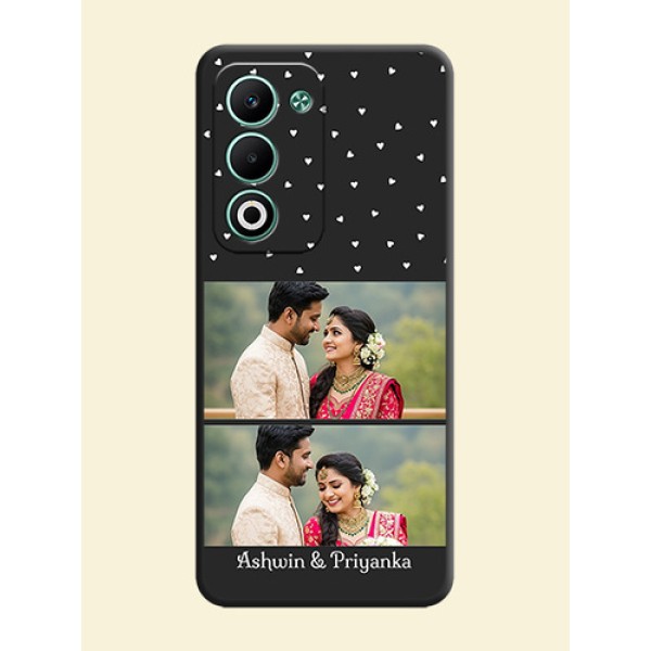 Miniature Love Symbols with Name On Space Black Custom Soft Matte Mobile Back Cover - Oppo A5 5G Miniature Love Symbols with Name On Space Black Custom Soft Matte Mobile Back Cover - Oppo A5 5G
