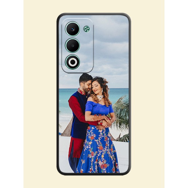Full Single Pic Upload On Space Black Custom Soft Matte Mobile Back Cover - Oppo A5 5G Full Single Pic Upload On Space Black Custom Soft Matte Mobile Back Cover - Oppo A5 5G