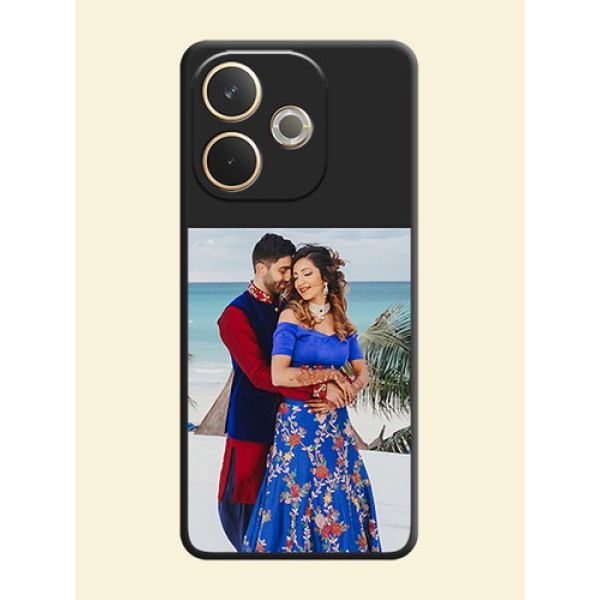 Image Upload With Space Black Color On Custom Soft Matte Mobile Back Cover - Oppo A5 Pro 5G Image Upload With Space Black Color On Custom Soft Matte Mobile Back Cover - Oppo A5 Pro 5G