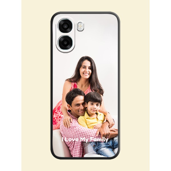 Full Single Pic Upload With Text On Space Black Custom Soft Matte Mobile Back Cover - Oppo A6s 5G Full Single Pic Upload With Text On Space Black Custom Soft Matte Mobile Back Cover - Oppo A6s 5G