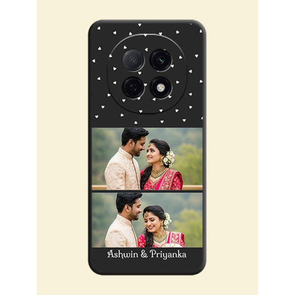 Miniature Love Symbols with Name On Space Black Custom Soft Matte Mobile Back Cover - Oppo F29 5G Miniature Love Symbols with Name On Space Black Custom Soft Matte Mobile Back Cover - Oppo F29 5G
