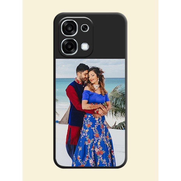 Image Upload With Space Black Color On Custom Soft Matte Mobile Back Cover - Oppo F31 5G Image Upload With Space Black Color On Custom Soft Matte Mobile Back Cover - Oppo F31 5G