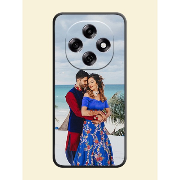 Full Single Pic Upload On Space Black Custom Soft Matte Mobile Back Cover - Oppo F31 Pro 5G Full Single Pic Upload On Space Black Custom Soft Matte Mobile Back Cover - Oppo F31 Pro 5G