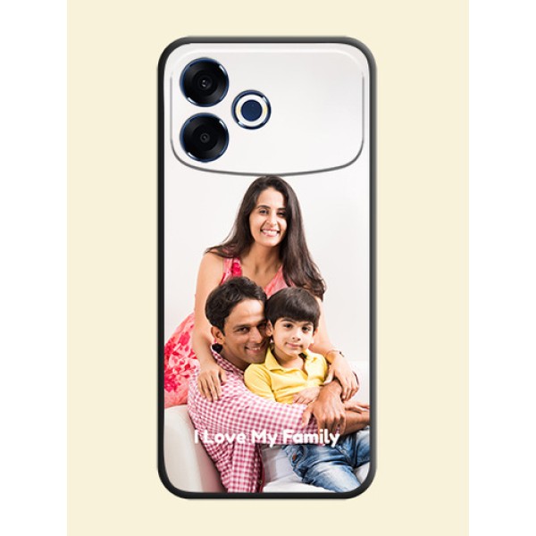 Full Single Pic Upload With Text On Space Black Custom Soft Matte Mobile Back Cover - Oppo F33 Pro 5G Full Single Pic Upload With Text On Space Black Custom Soft Matte Mobile Back Cover - Oppo F33 Pro 5G