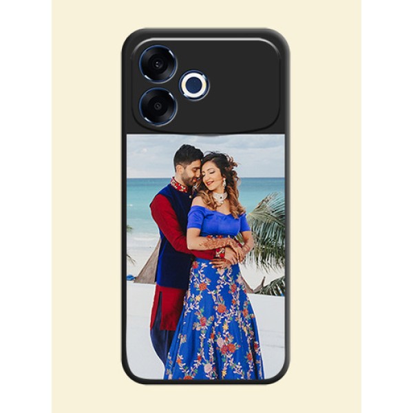 Image Upload With Space Black Color On Custom Soft Matte Mobile Back Cover - Oppo F33 Pro 5G Image Upload With Space Black Color On Custom Soft Matte Mobile Back Cover - Oppo F33 Pro 5G