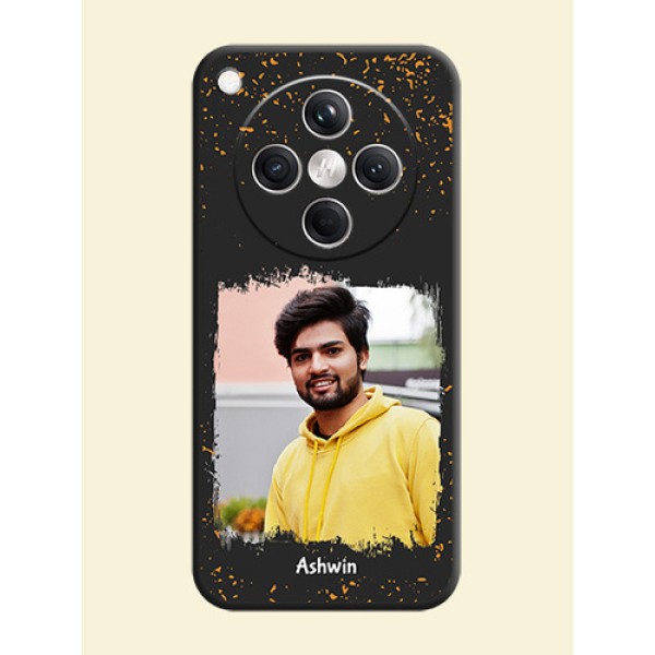 Spray Free Design on Photo On Space Black Custom Soft Matte Mobile Back Cover - Oppo Find X8 5G Spray Free Design on Photo On Space Black Custom Soft Matte Mobile Back Cover - Oppo Find X8 5G