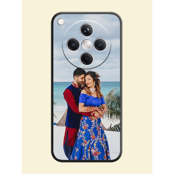 Full Single Pic Upload On Space Black Custom Soft Matte Mobile Back Cover - Oppo Find X8 5G Full Single Pic Upload On Space Black Custom Soft Matte Mobile Back Cover - Oppo Find X8 5G