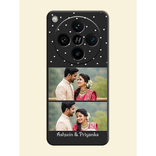 Miniature Love Symbols with Name On Space Black Custom Soft Matte Mobile Back Cover - Oppo Find X8 Pro 5G Miniature Love Symbols with Name On Space Black Custom Soft Matte Mobile Back Cover - Oppo Find X8 Pro 5G