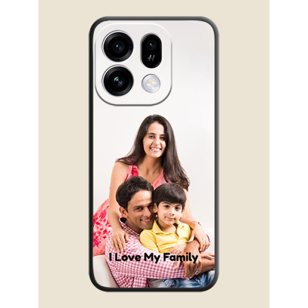 Full Single Pic Upload With Text On Space Black Custom Soft Matte Mobile Back Cover - Oppo Find X9s 5G Full Single Pic Upload With Text On Space Black Custom Soft Matte Mobile Back Cover - Oppo Find X9s 5G