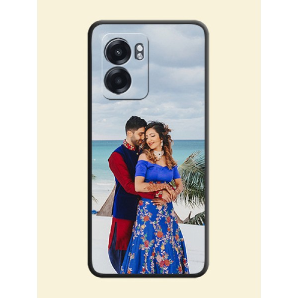 Full Single Pic Upload On Space Black Personalized Soft Matte Phone Covers -Oppo K10 5G Full Single Pic Upload On Space Black Personalized Soft Matte Phone Covers -Oppo K10 5G