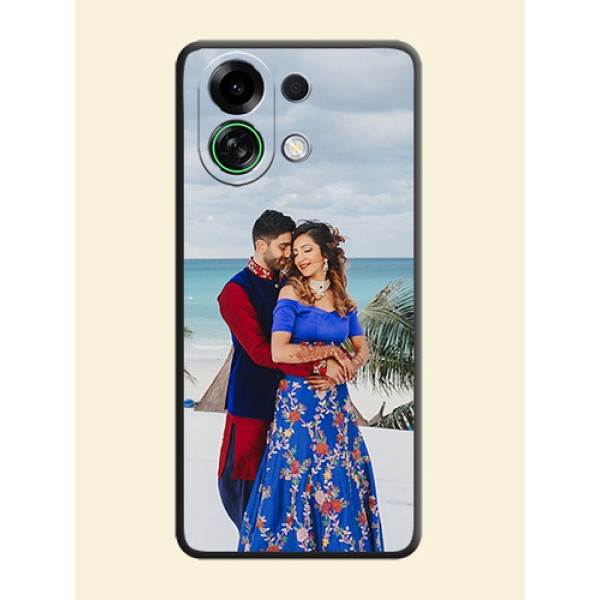 Full Single Pic Upload On Space Black Custom Soft Matte Mobile Back Cover - Oppo K13 Turbo Pro 5G Full Single Pic Upload On Space Black Custom Soft Matte Mobile Back Cover - Oppo K13 Turbo Pro 5G