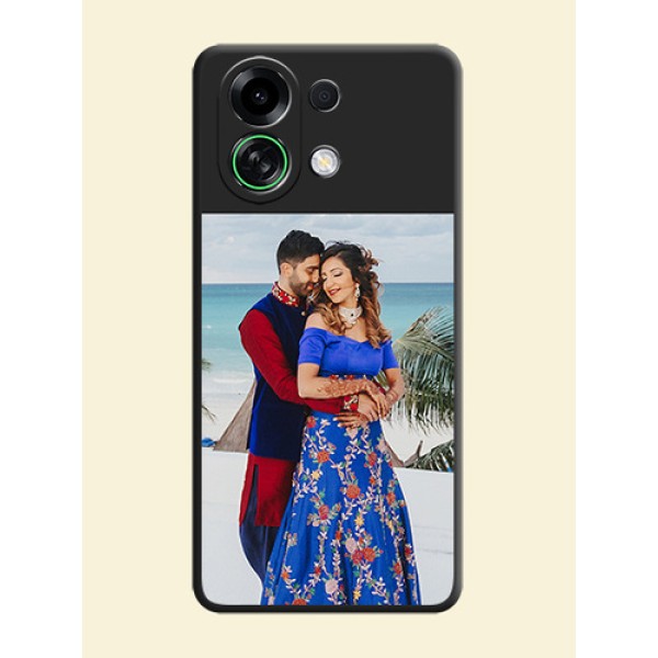 Image Upload With Space Black Color On Custom Soft Matte Mobile Back Cover - Oppo K13 Turbo Pro 5G Image Upload With Space Black Color On Custom Soft Matte Mobile Back Cover - Oppo K13 Turbo Pro 5G