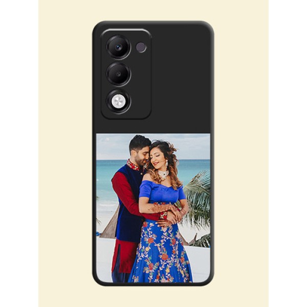 Image Upload With Space Black Color On Custom Soft Matte Mobile Back Cover - Oppo k13x 5G Image Upload With Space Black Color On Custom Soft Matte Mobile Back Cover - Oppo k13x 5G