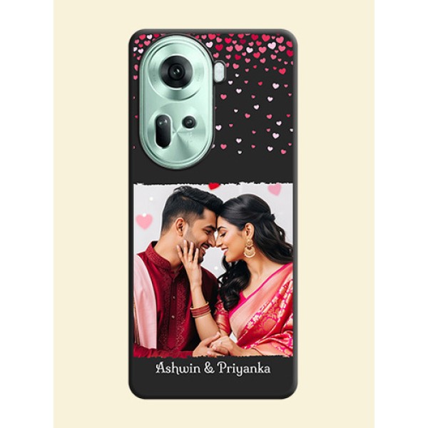 Fall in Love with Your Partner - Photo on Space Black Soft Matte Phone Cover - Reno 11 5G Fall in Love with Your Partner - Photo on Space Black Soft Matte Phone Cover - Reno 11 5G