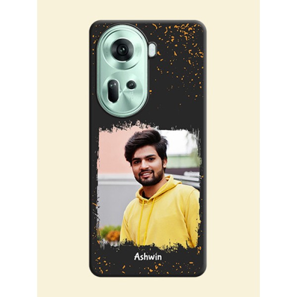 Spray Free Design - Photo on Space Black Soft Matte Phone Cover - Reno 11 5G Spray Free Design - Photo on Space Black Soft Matte Phone Cover - Reno 11 5G