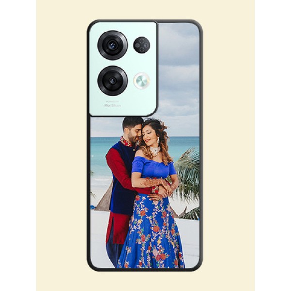 Full Single Pic Upload On Space Black Personalized Soft Matte Phone Covers -Oppo Reno 8 Pro 5G Full Single Pic Upload On Space Black Personalized Soft Matte Phone Covers -Oppo Reno 8 Pro 5G