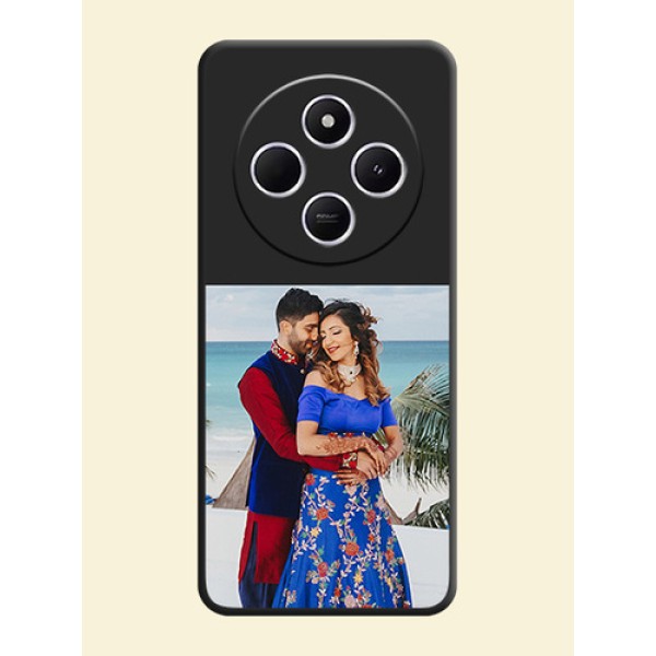 Image Upload With Space Black Color On Custom Soft Matte Mobile Back Cover - Poco M7 5G Image Upload With Space Black Color On Custom Soft Matte Mobile Back Cover - Poco M7 5G
