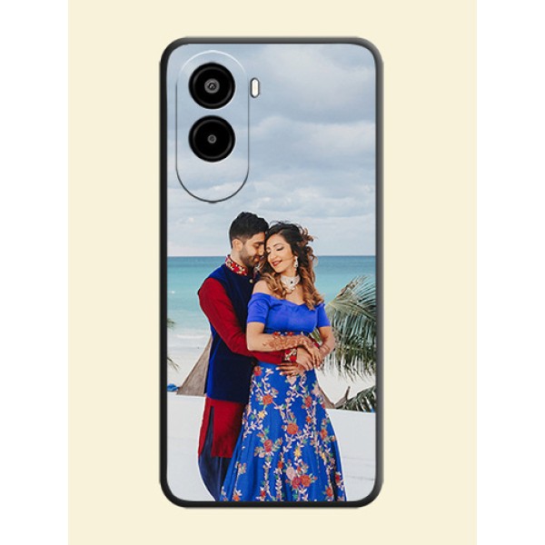 Full Single Pic Upload On Space Black Custom Soft Matte Mobile Back Cover - Poco M7 Plus 5G Full Single Pic Upload On Space Black Custom Soft Matte Mobile Back Cover - Poco M7 Plus 5G