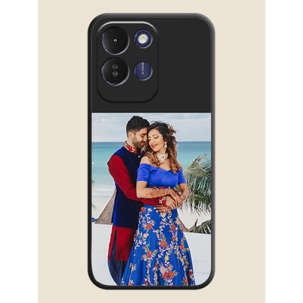 Image Upload With Space Black Color On Custom Soft Matte Mobile Back Cover - Poco M8x 5G Image Upload With Space Black Color On Custom Soft Matte Mobile Back Cover - Poco M8x 5G