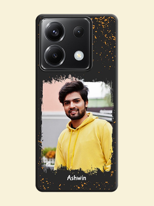 Spray Free Design - Photo on Space Black Soft Matte Phone Cover - Poco X6 5G
