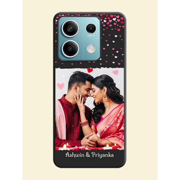 Fall in Love with Your Partner - Photo on Space Black Soft Matte Phone Cover - Poco X6 Neo 5G Fall in Love with Your Partner - Photo on Space Black Soft Matte Phone Cover - Poco X6 Neo 5G