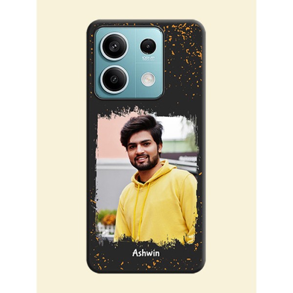 Spray Free Design - Photo on Space Black Soft Matte Phone Cover - Poco X6 Neo 5G Spray Free Design - Photo on Space Black Soft Matte Phone Cover - Poco X6 Neo 5G